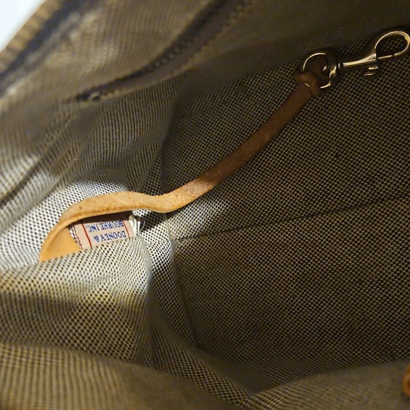 Vintage Dooney & Bourke Black Monogram Canvas Boston Bag - Picture 12 of 12